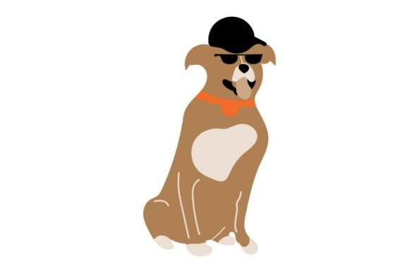 Cool Pitbull Portrait