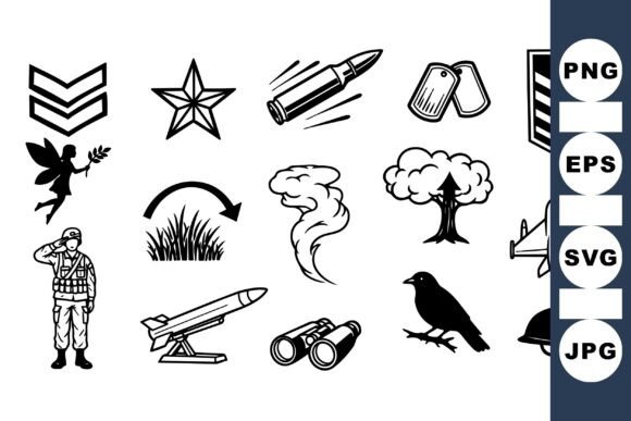 Military Icons Vector Bundle Review