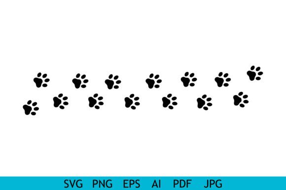 Pet Paw Print Trail