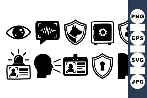 Security Icon Set Vector Pack
