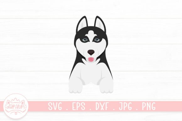 Siberian Huskies Dog Clipart