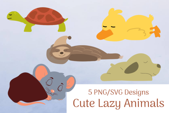 Sleepy Friends Animal Bundle