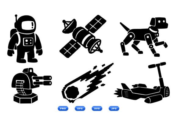 Space Tech Vector Clipart Pack Review